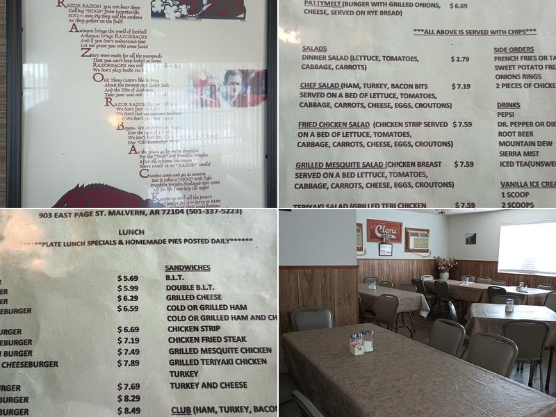 Place Restaurant Menu