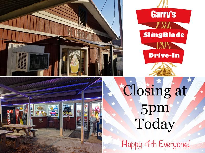 Garry's Slingblade Drive In
