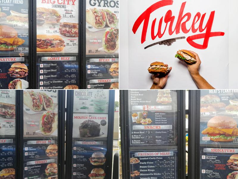 Arby's Menu