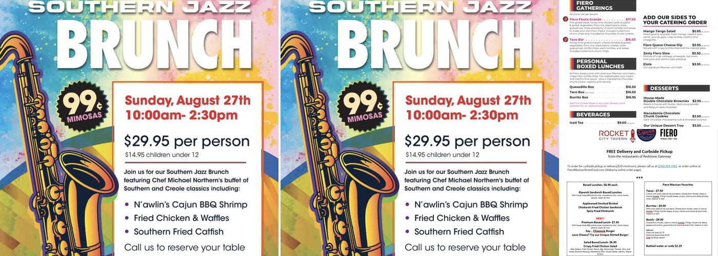 Fiero Mexican Grill Menu