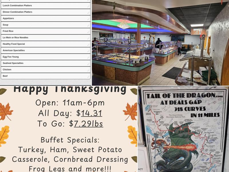 Meteor Buffet Menu