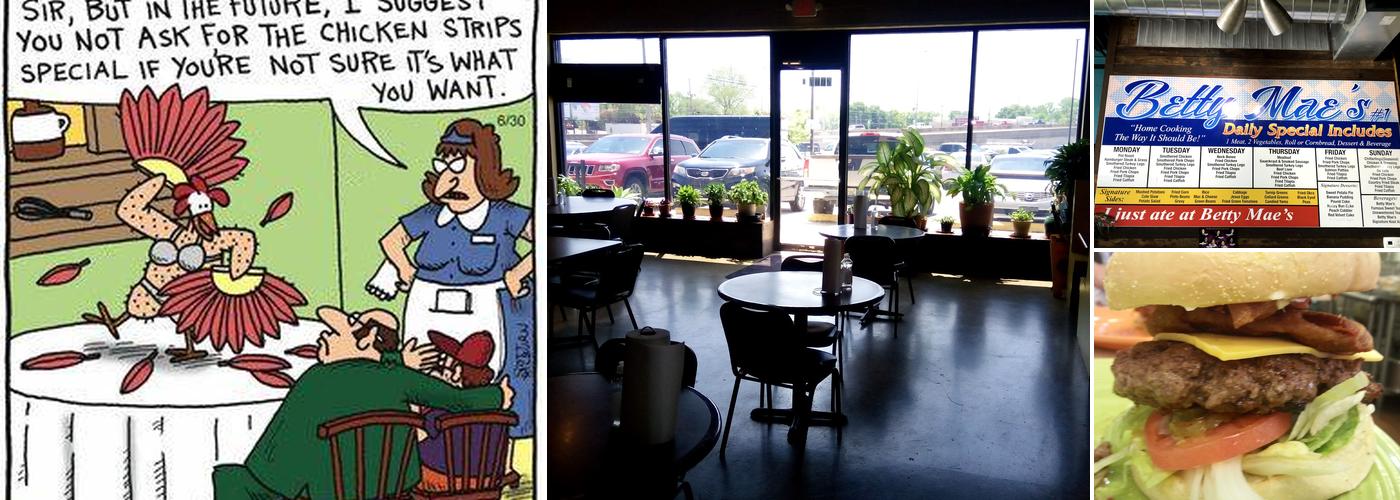 Kim’s Diner Menu