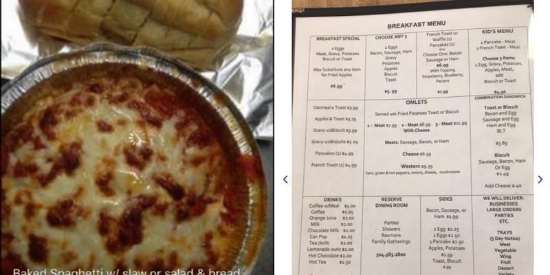 Colonial Room Restaurant Menu