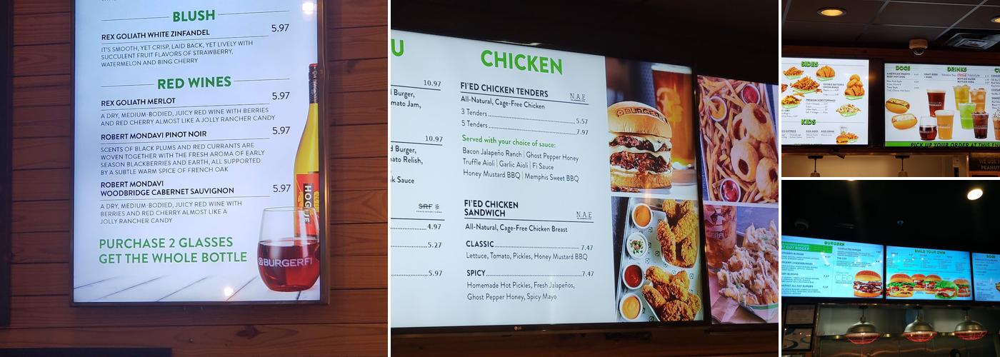 BurgerFi Menu