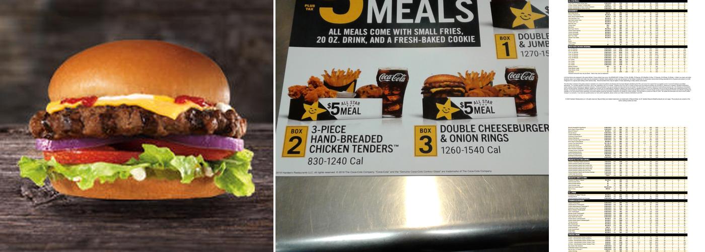 Hardee’s Menu
