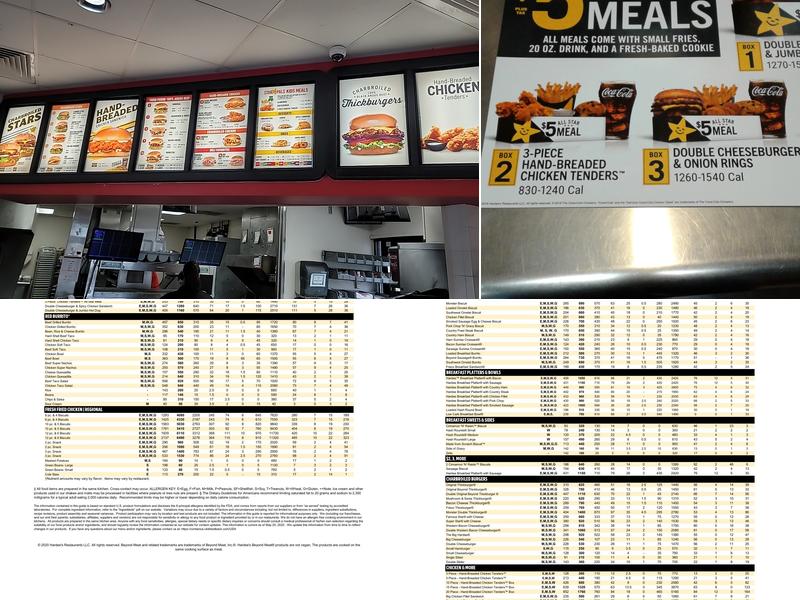 Hardee’s Menu