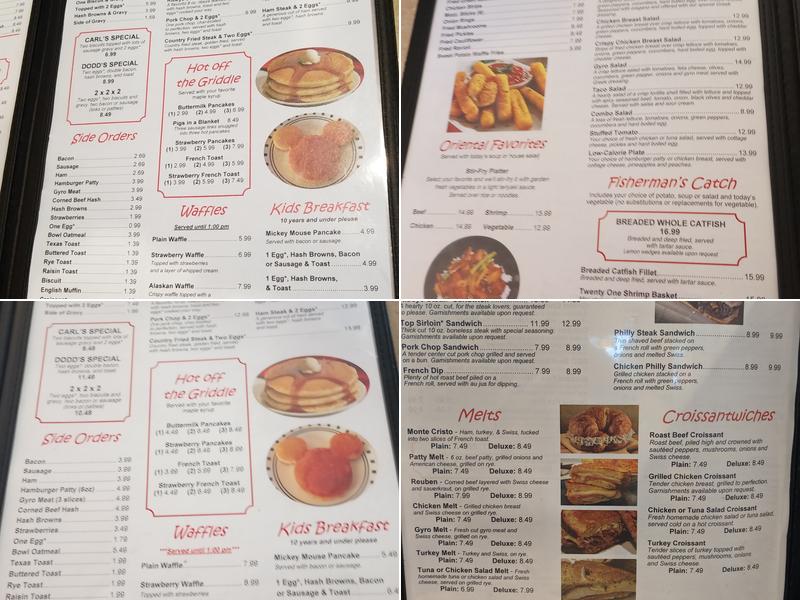 FULTON DINER Menu