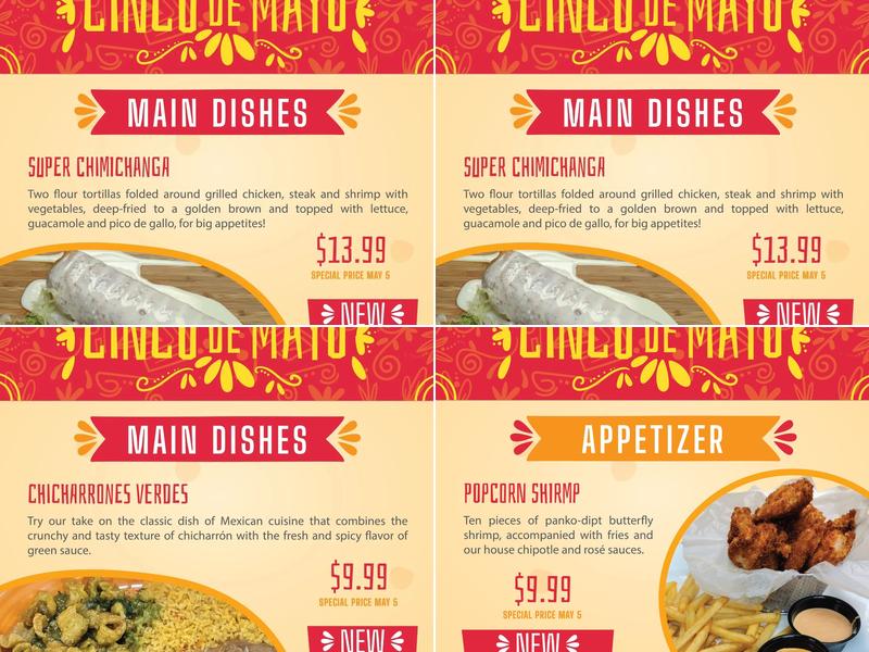 Casa Santiago Mexican Grill Menu