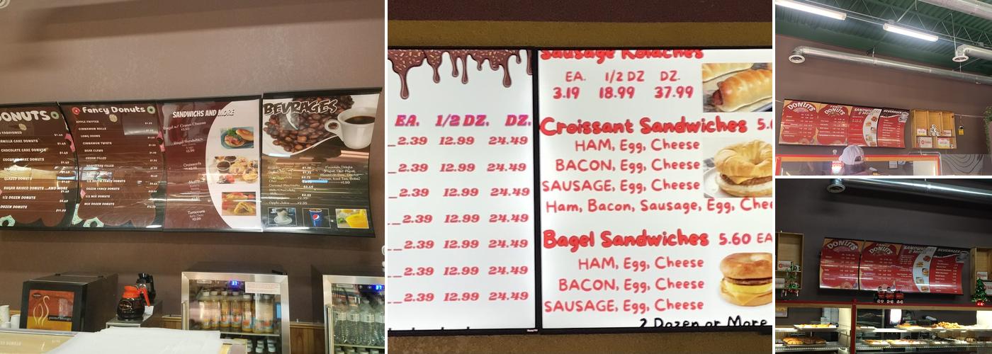 Donuts Factory Menu