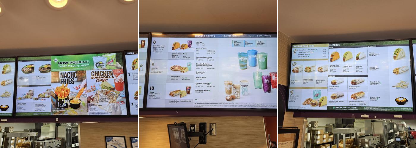 Taco Bell Menu