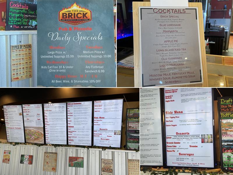 The Brick Menu