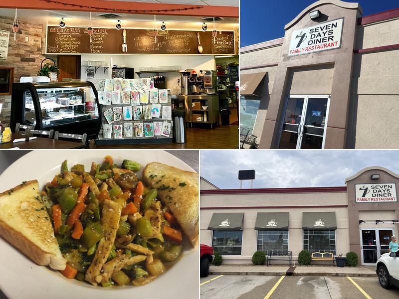 Seven Days Diner 108 NW 4th St, Concordia