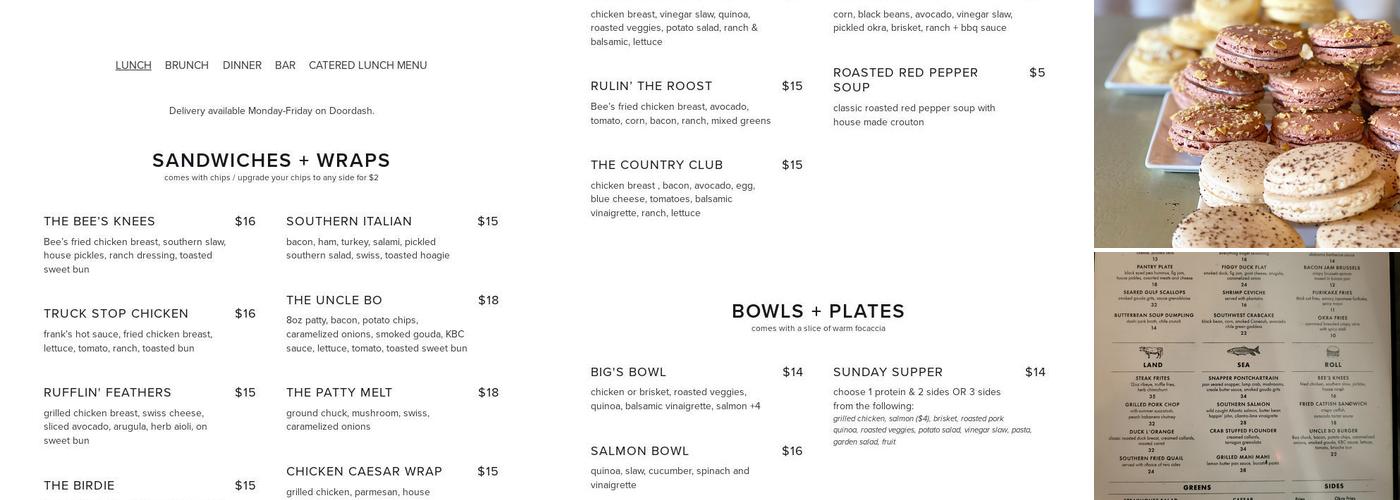 KBC Menu