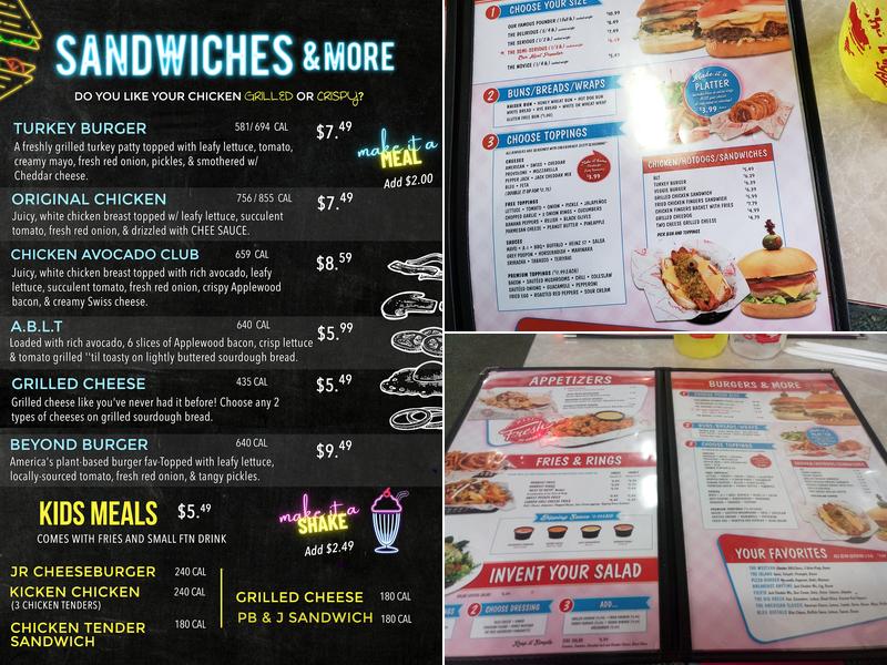 Cheeburger Cheeburger Menu