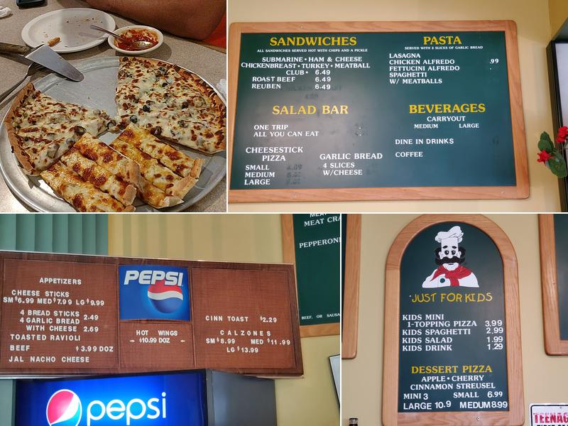 Gambino's Pizza Menu