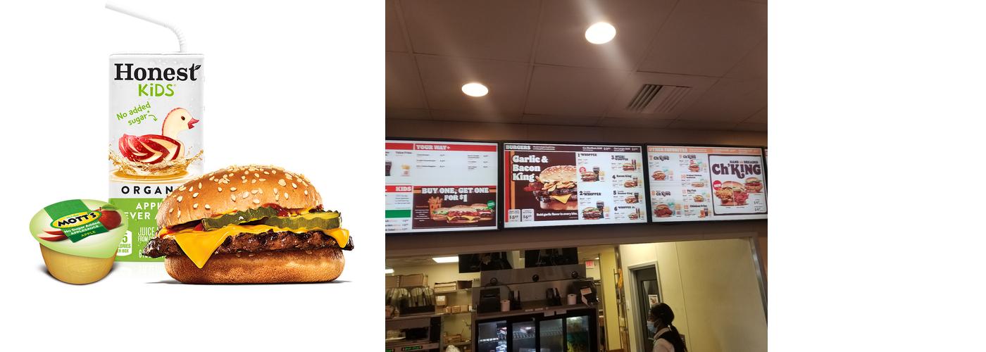 Burger King Menu