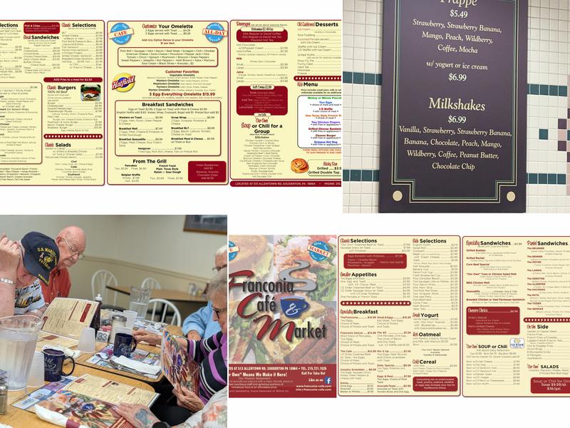 Franconia Square Cafe & Market Menu