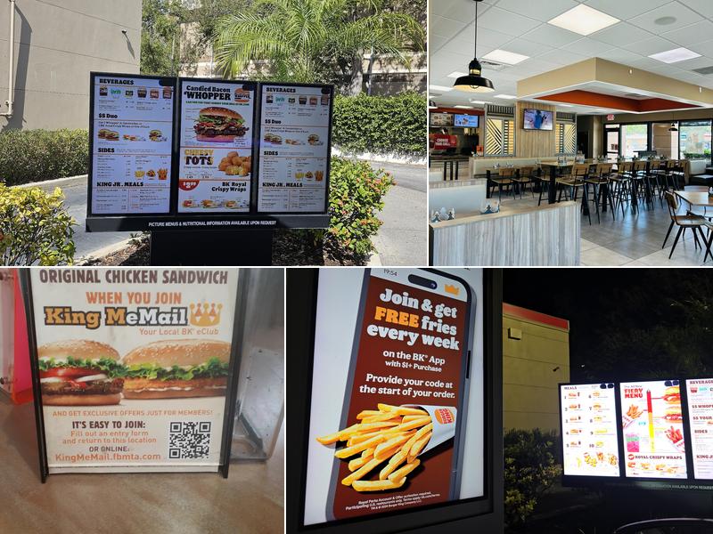 Burger King Menu