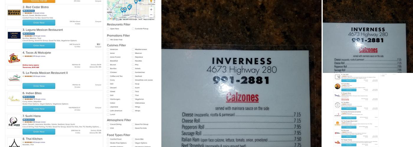 Salvatore's Pizza & Pasta Menu