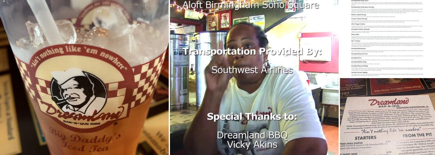 Dreamland BBQ Menu