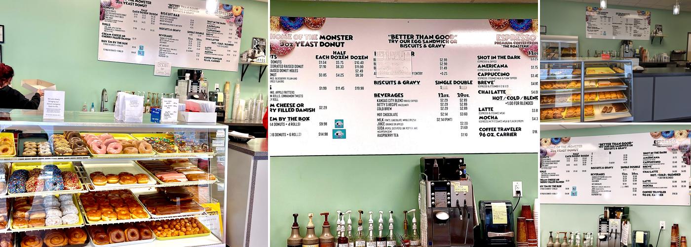 Friesz's Donuts Menu