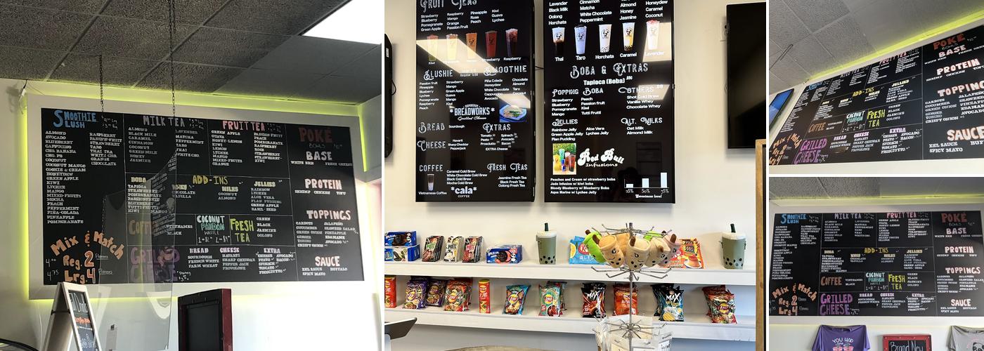 ThirsTea Cafe Birmingham Menu