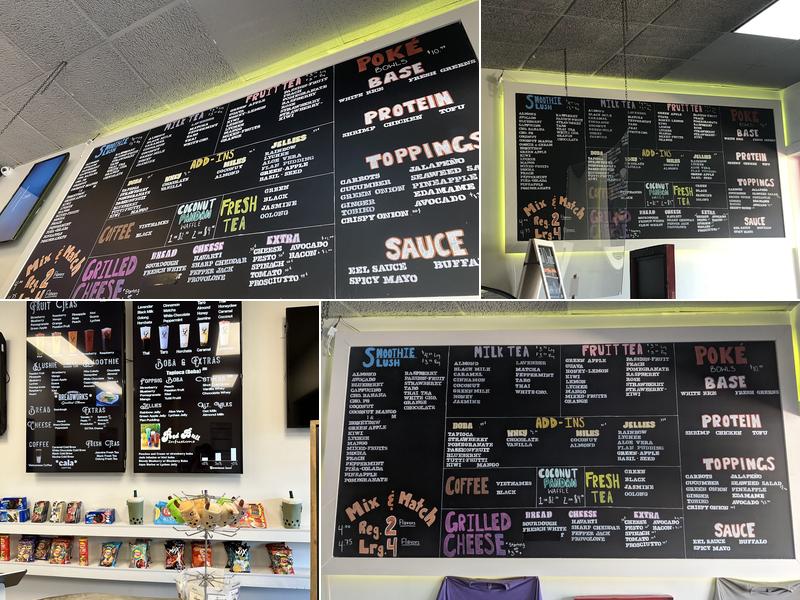 ThirsTea Cafe Birmingham Menu