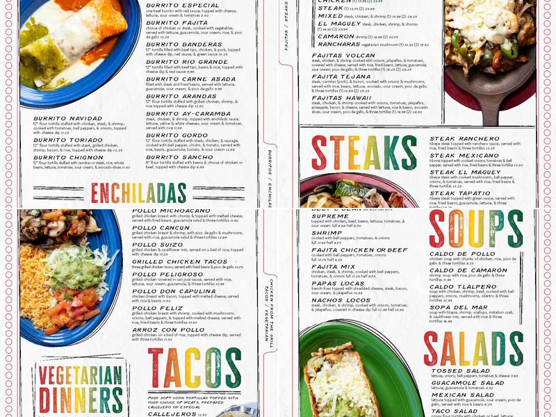 El Maguey Mexican Restaurant Menu