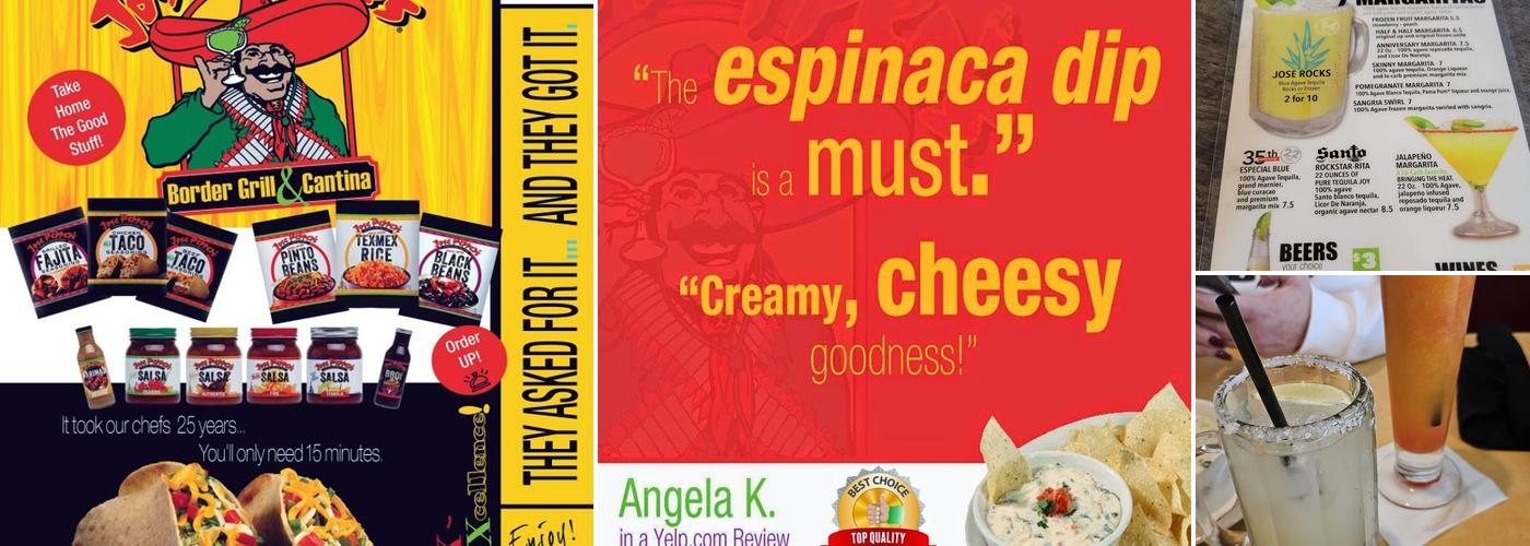 Jose Pepper's Menu