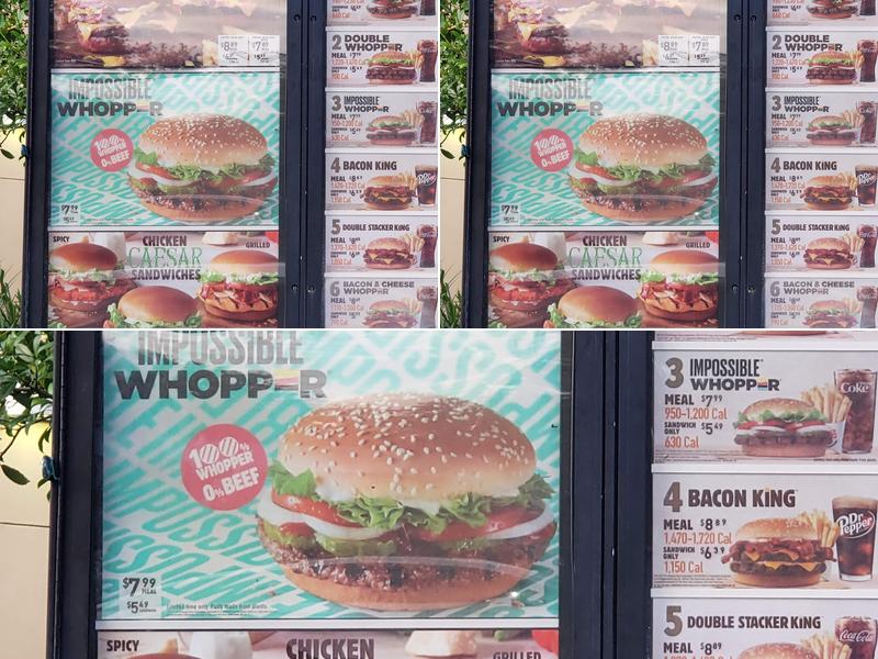 Burger King Menu