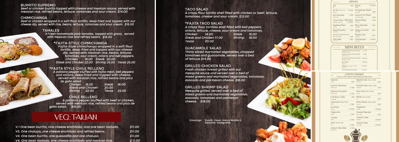 Iguana Grill Menu