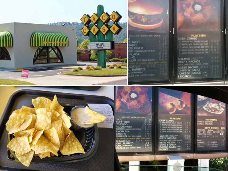 Taco Casa Menu