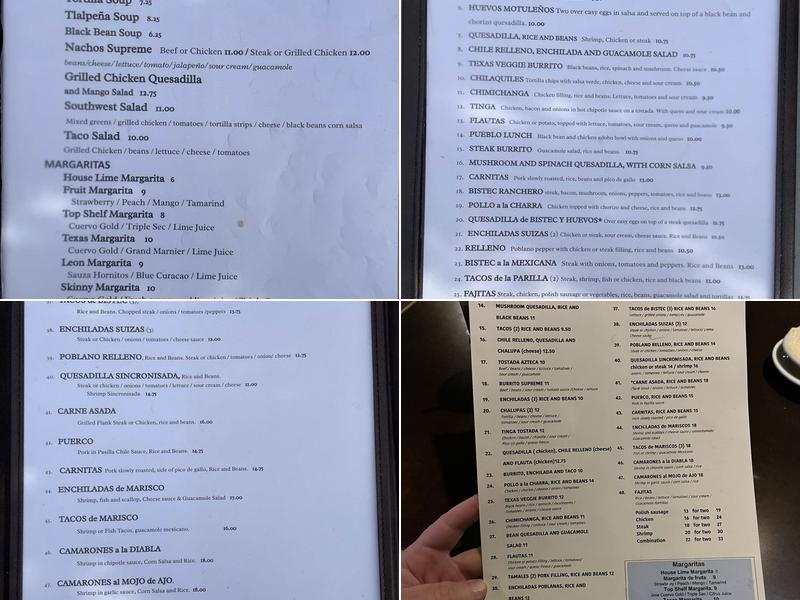 Leon La Taberna Menu