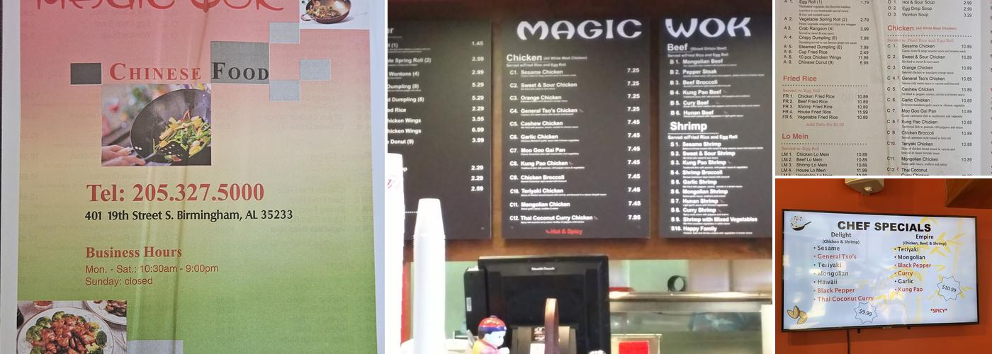 Magic Wok Menu