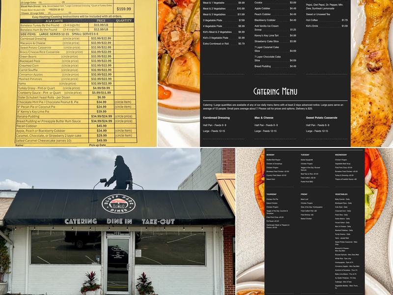 Bluff Park Diner Menu