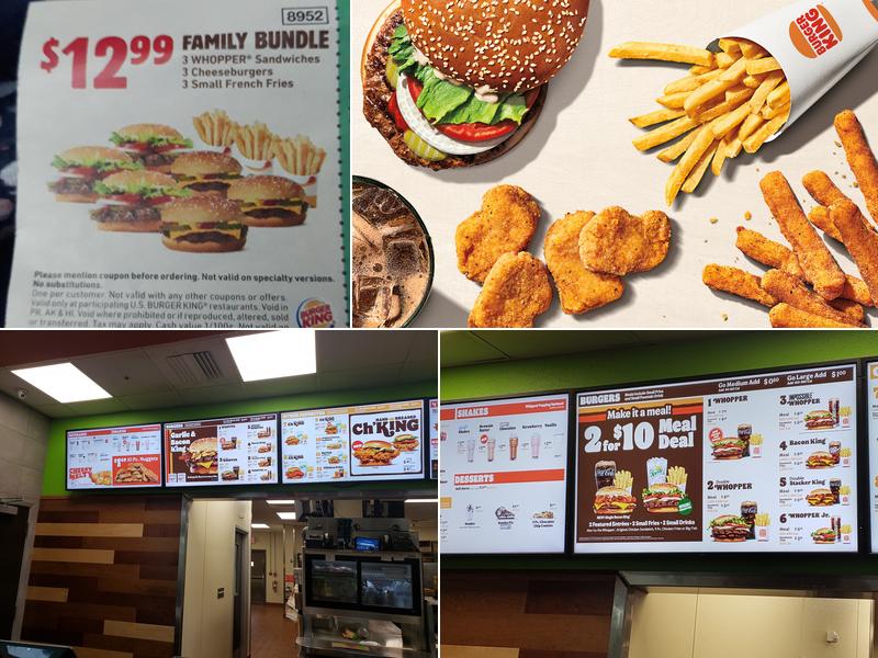 Burger King Menu