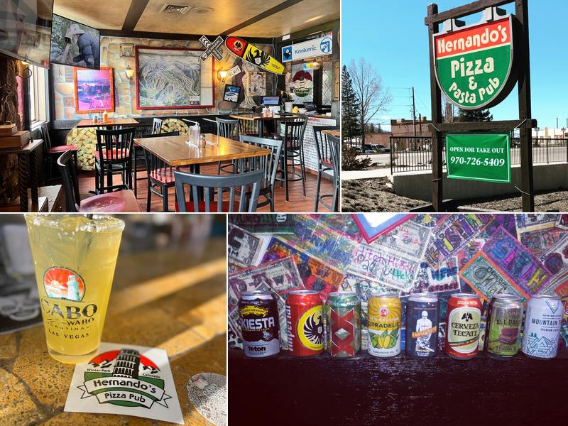 Hernando's Pizza Pub 78199 US-40, Winter Park