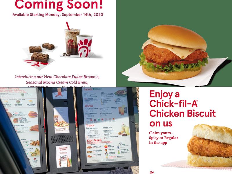 Chick-fil-A Menu
