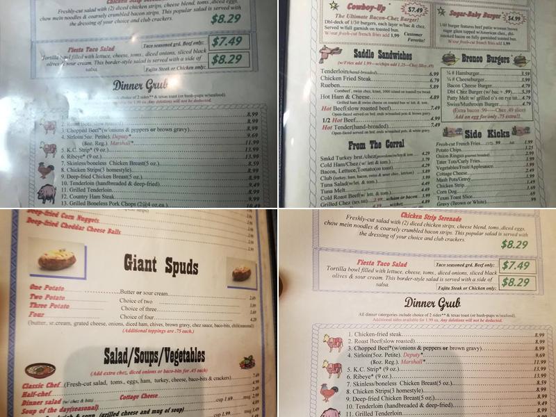 Catrick's Cafe Menu