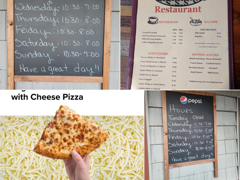 Big Al's Restaurant Menu