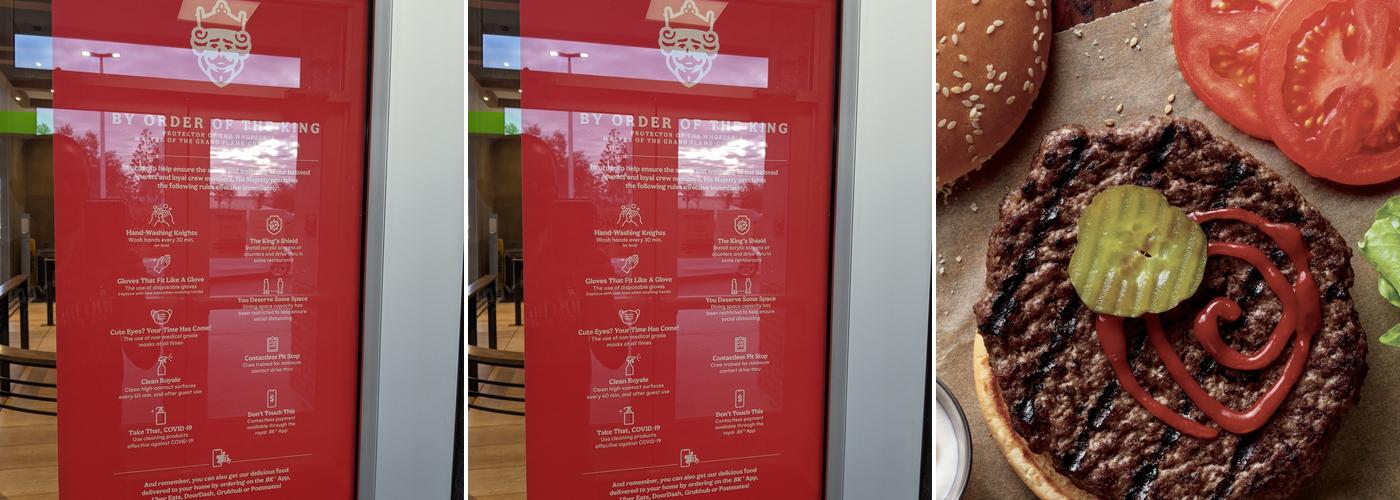 Burger King Menu