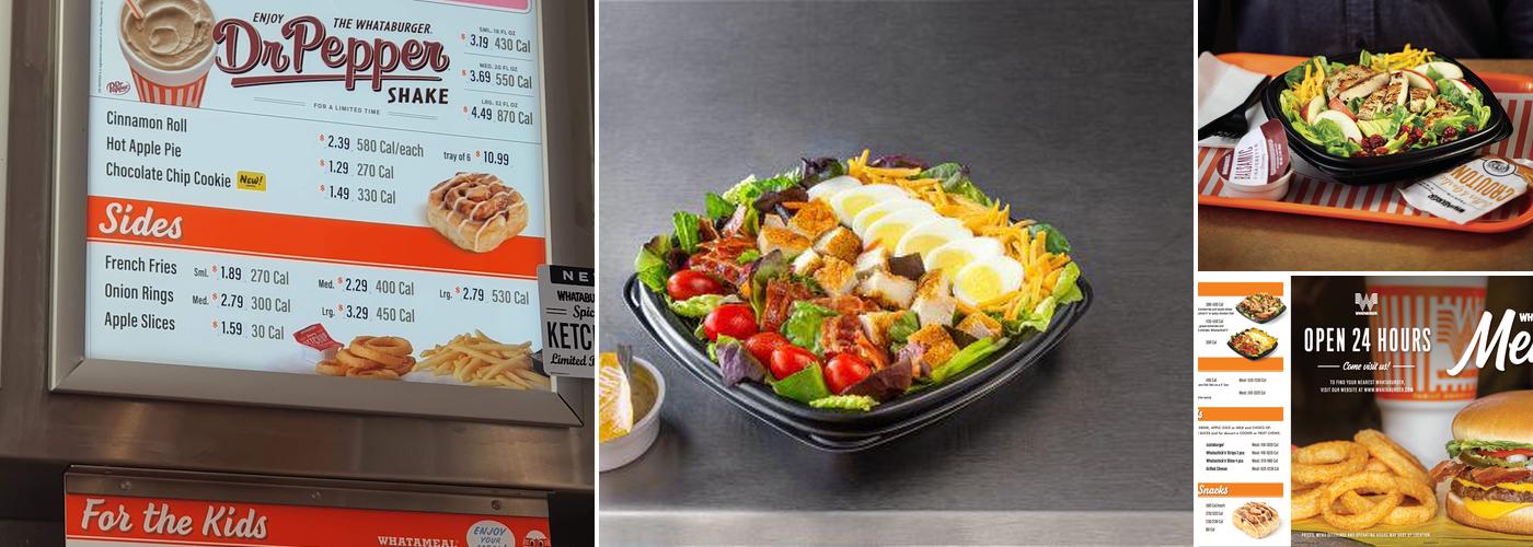 Whataburger Menu