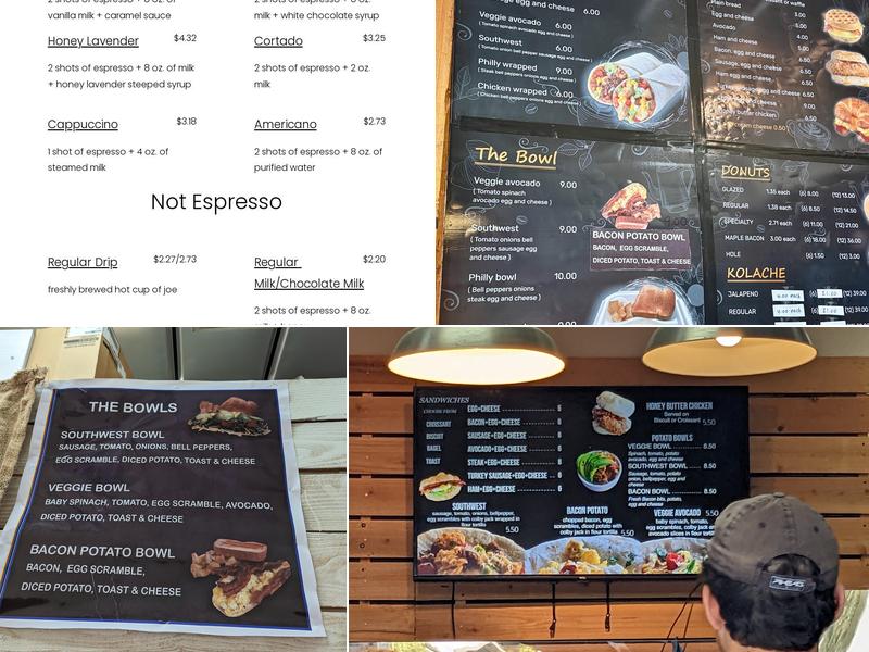 Babe's Doughnut Menu