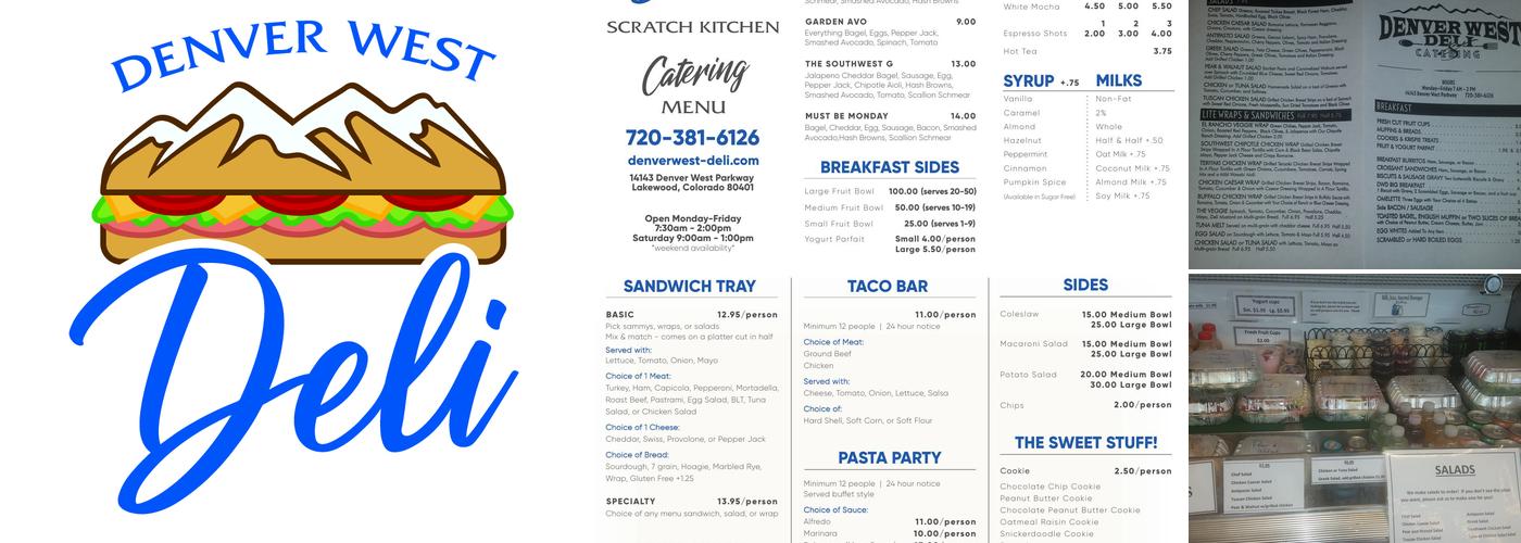 Denver West Deli Menu
