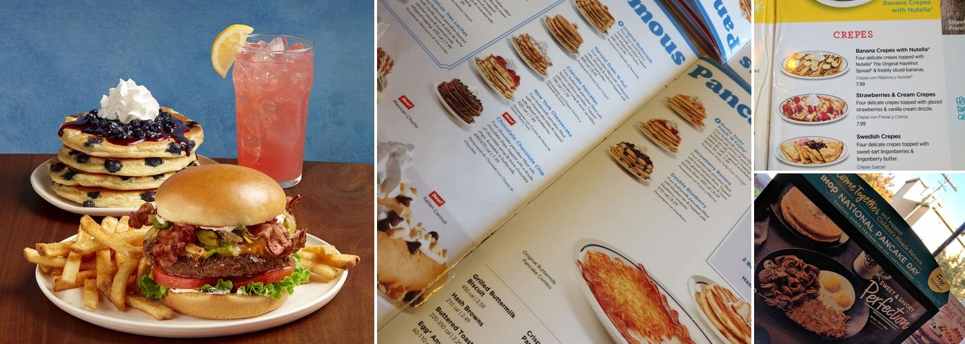 IHOP Menu