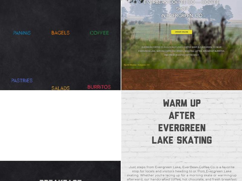 EverBean Coffee Co Menu