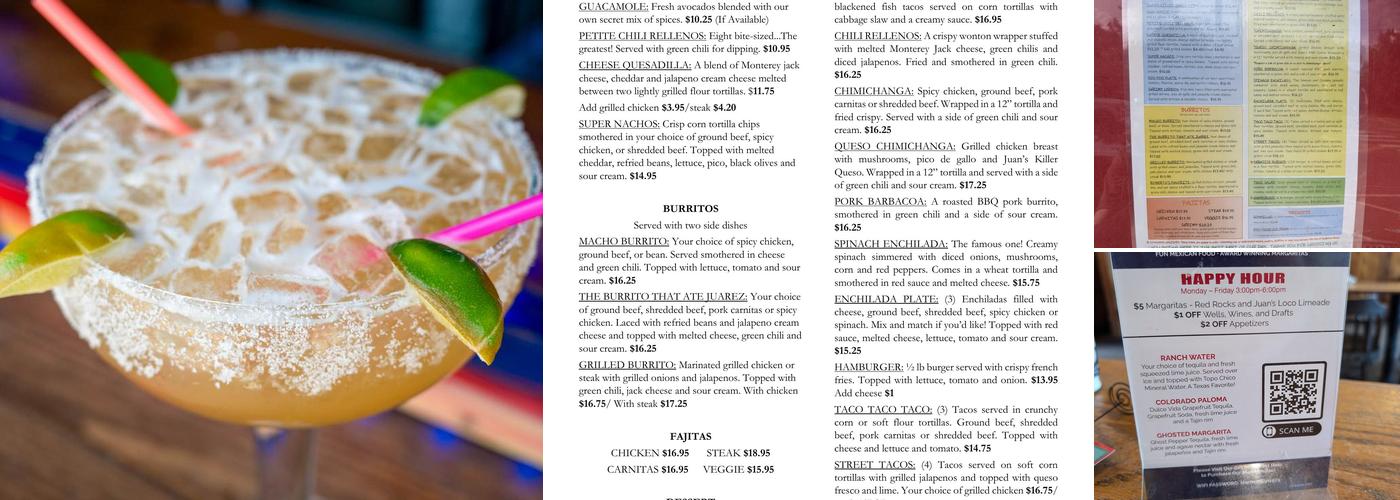 Morrison Inn Menu