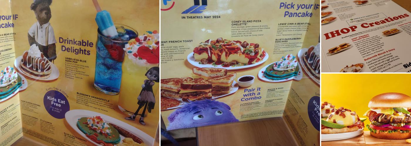 IHOP Menu