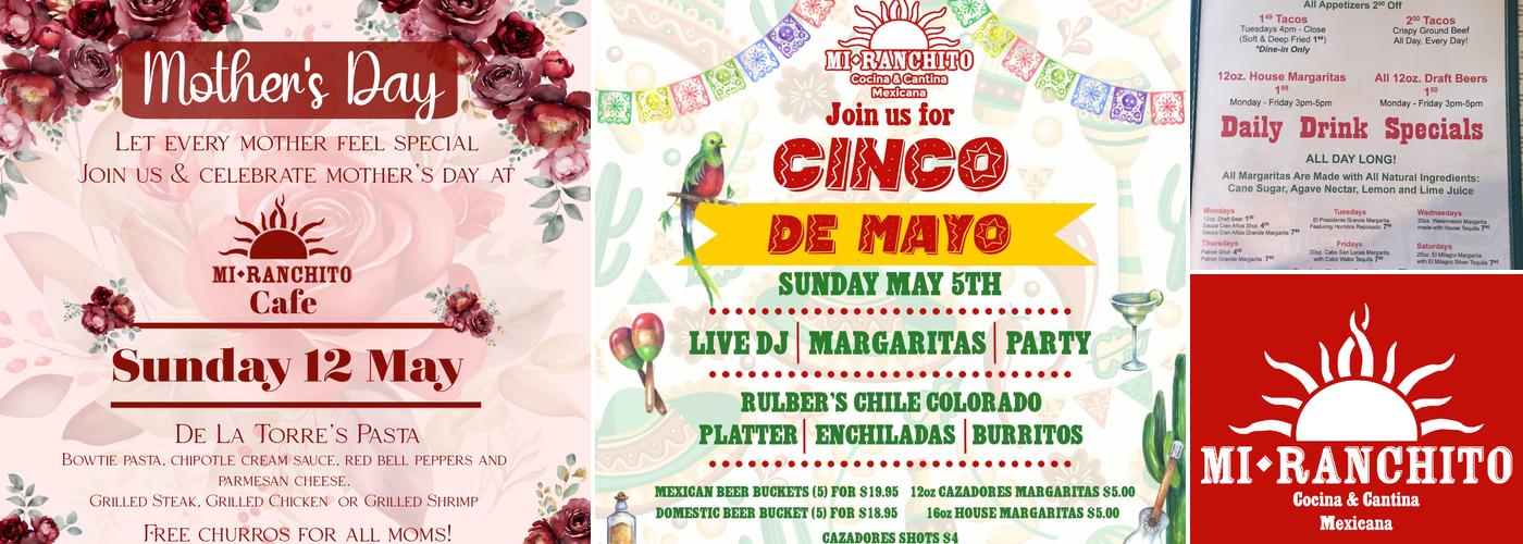 Mi Ranchito Menu