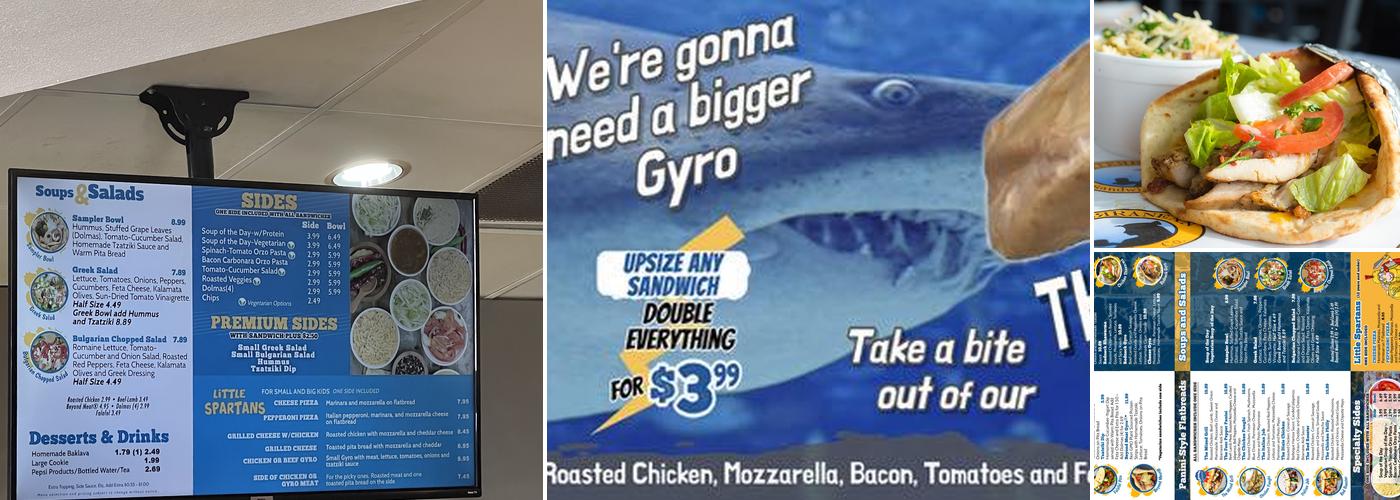 Mediterranean Sandwich Co. Daphne Menu